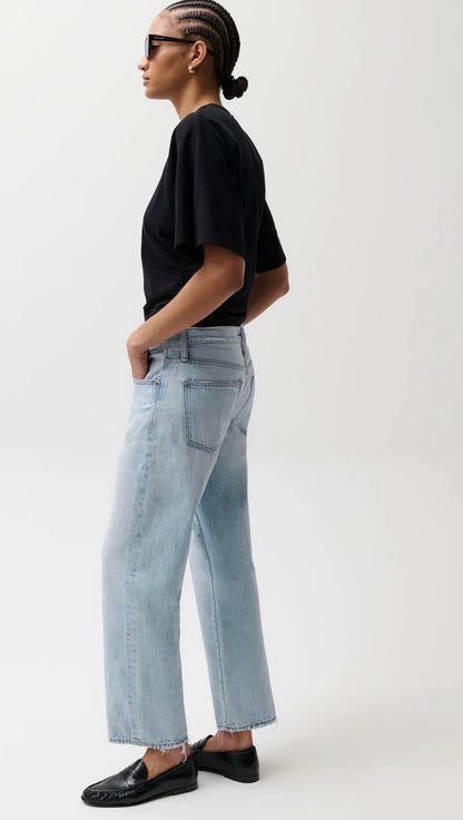 LEXI MID RISE BOWED STRAIGHT - DOLCE VITA VINTAGE