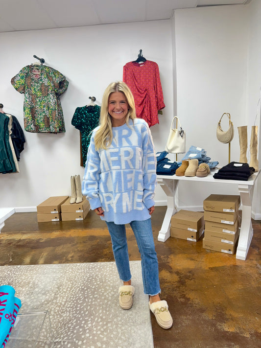 Merry 3D Yarn Pullover Sweater