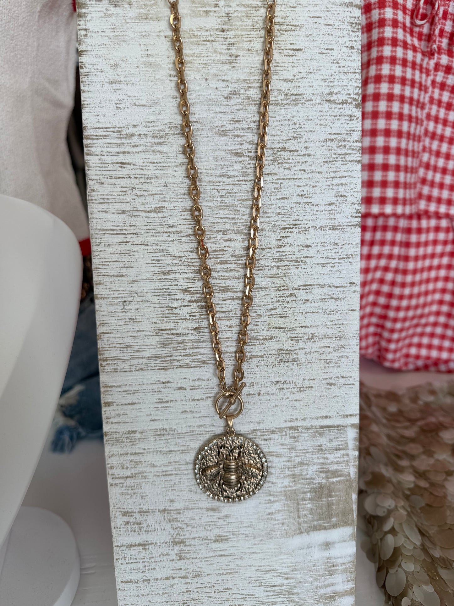 Busy Bee Chain Necklace