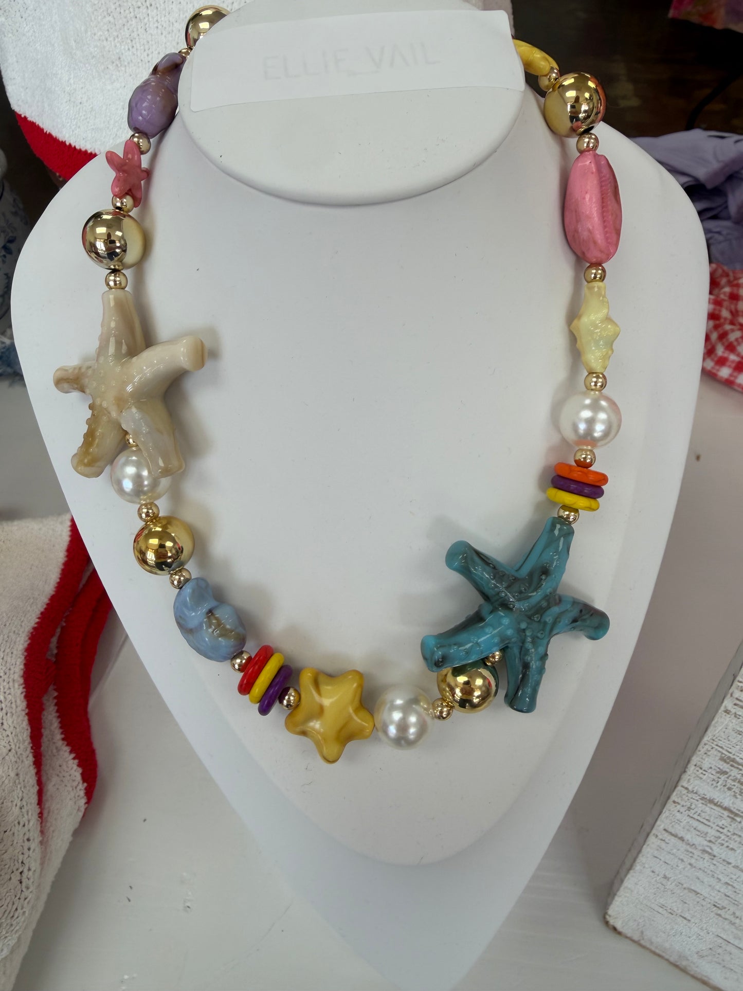Sea Breeze Beaded Necklace