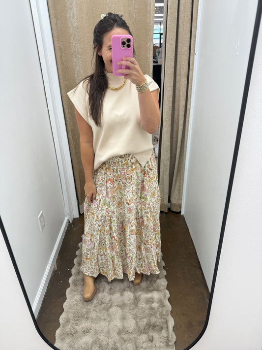 Magical Storybook Smock Maxi Skirt