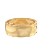 Textured Metal Bangle Hinge Bracelet