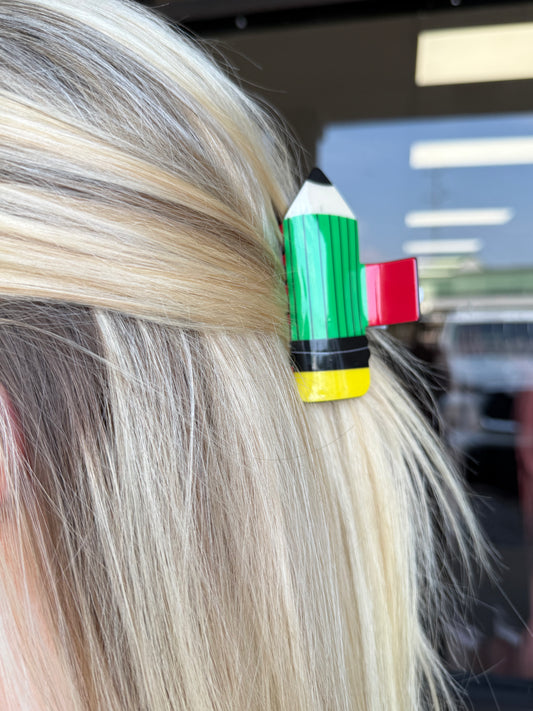 Pencil Hair Clip