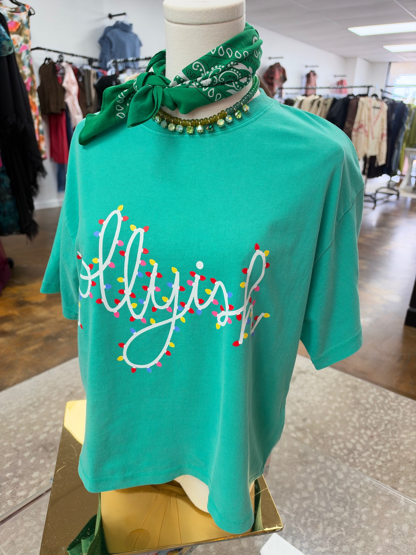 Jolly-ish Crop Tee