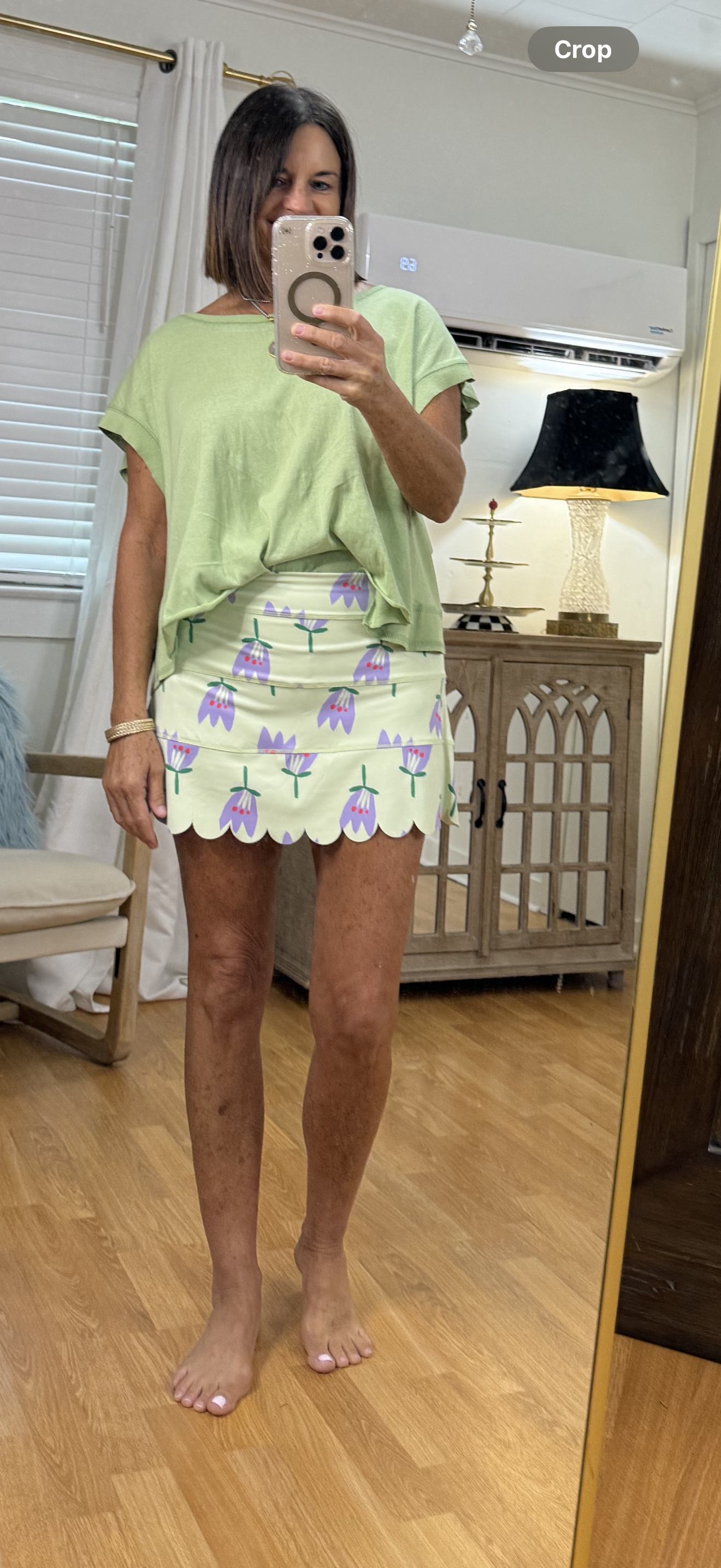 Poppy Kourt Scallop Skort