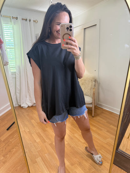 Scoop Neck Muscle Tee