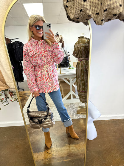 Floral London Utility Jacket