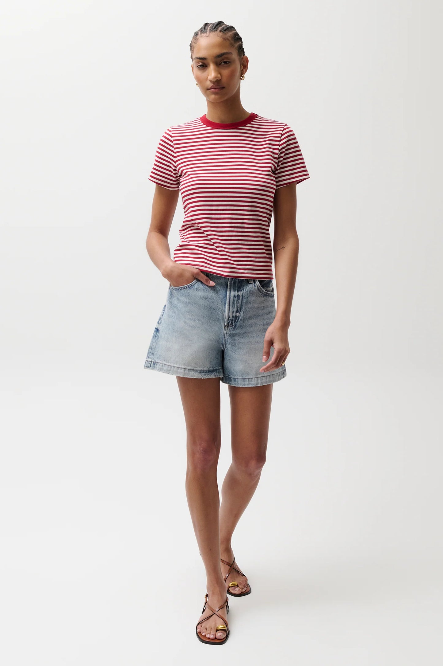 SAIGE HIGH RISE A-LINE SHORT