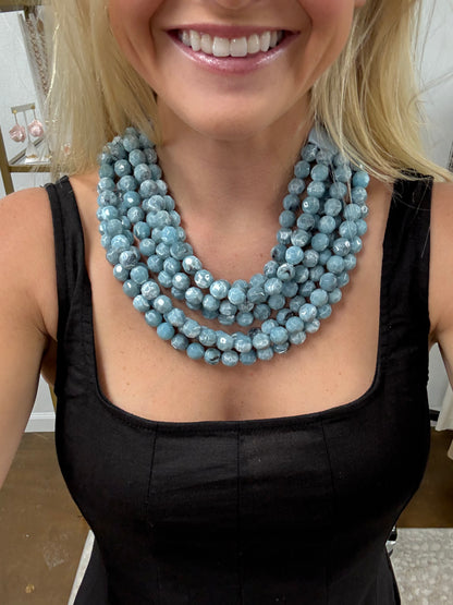 Gemstone Beaded Necklace