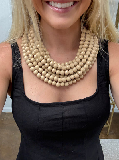 Gemstone Beaded Necklace