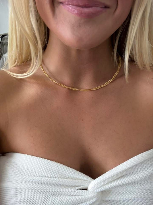 Guitar String Necklace