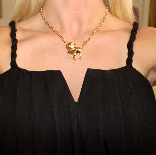Bulldog Necklace