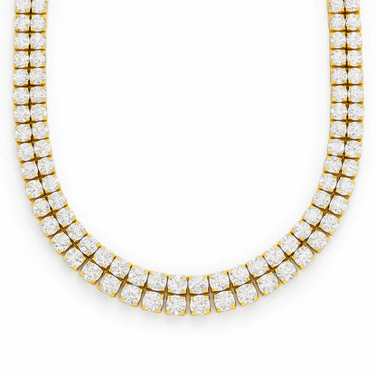Rosie Double Tennis Choker Necklace