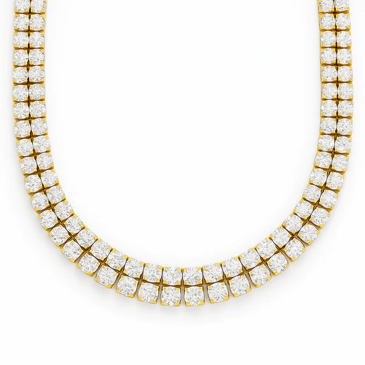 Rosie Double Tennis Choker Necklace