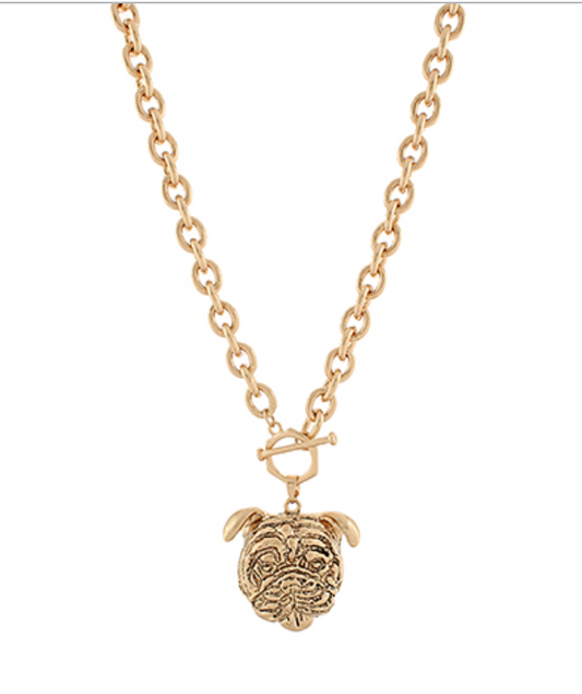 GAMEDAY Bulldog Necklace