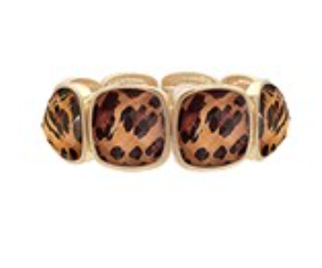 Square Stone Statement Bracelet