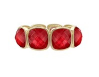 Square Stone Statement Bracelet
