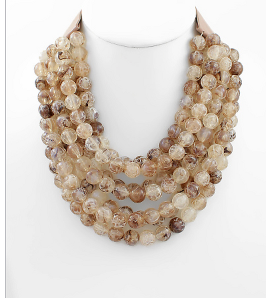 Gemstone Beaded Necklace