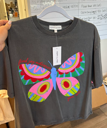 Find Joy Wherever You Are Crop Tee
