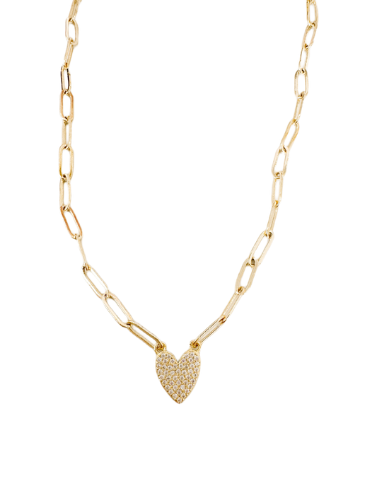 Court Heart Necklace