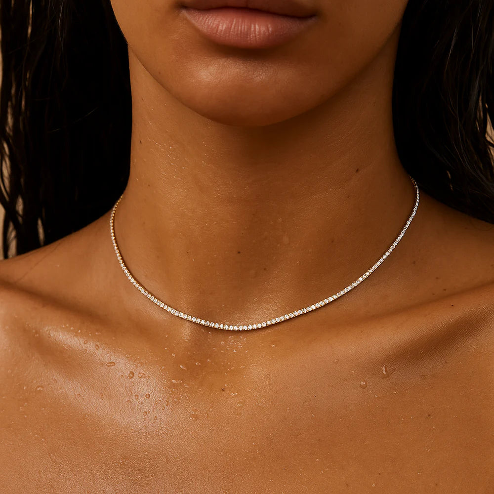 Camden Tennis Choker Necklace