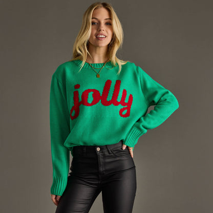 Green Jolly Sweater