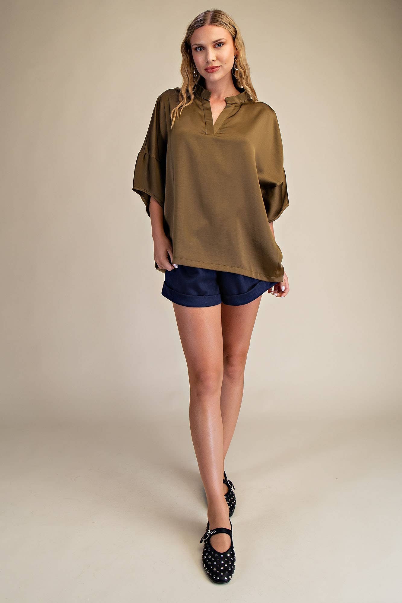 Dropped Shoulder Top