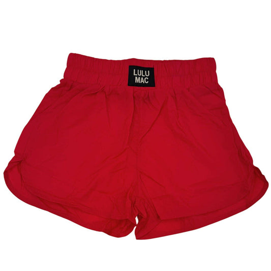 RED KIDS SHORTS