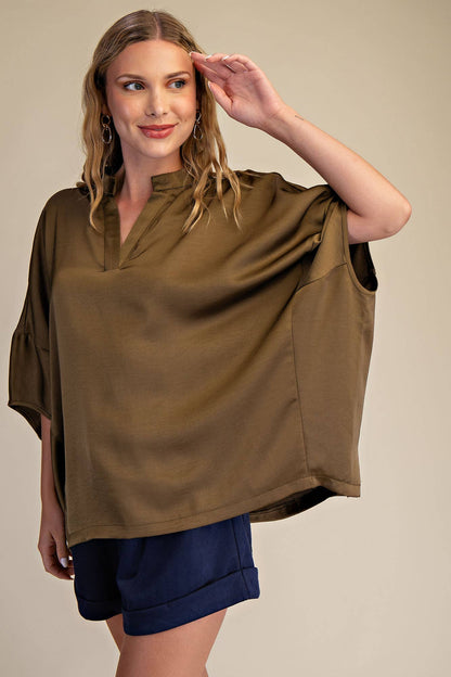 Dropped Shoulder Top