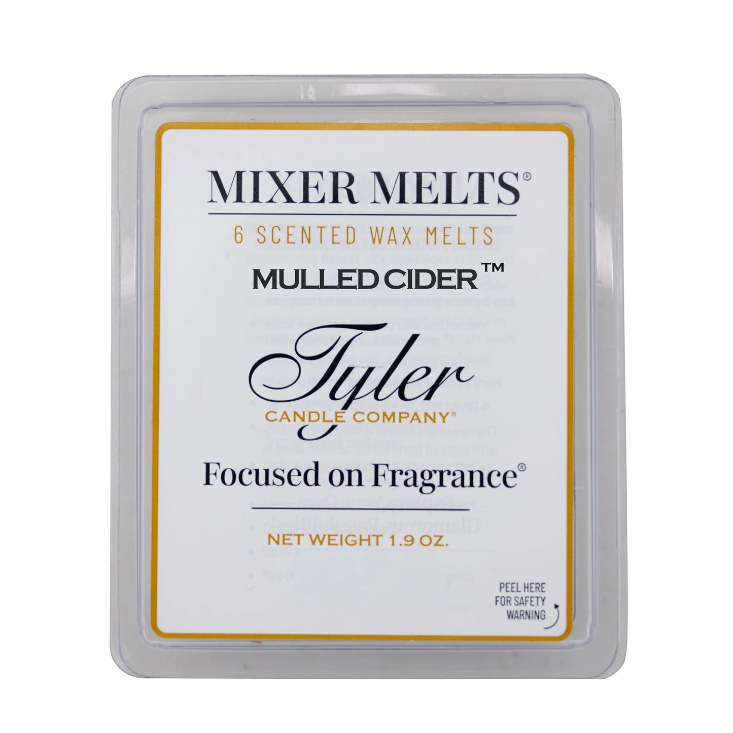 Mulled Cider Mixer Melts