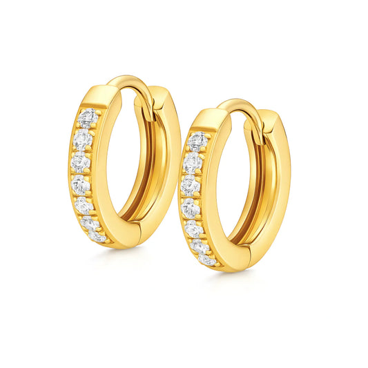 Tinsley Huggie Hoop Earring