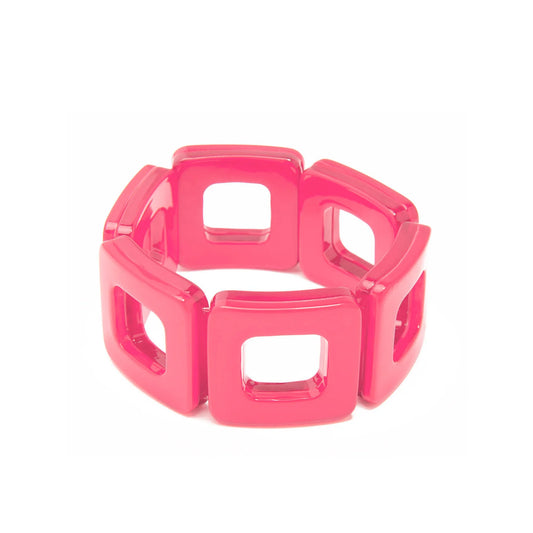 Resin Square Bracelet